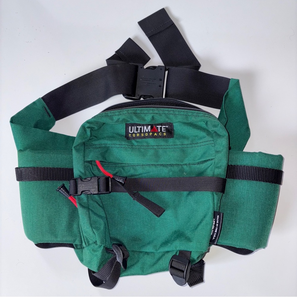Y2K Ultimate Torsopacs  TREKKER Waist Bag Fanny Pack Water Bottle Holders Hiking